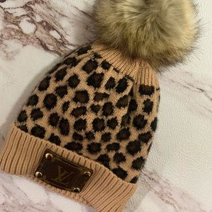 Comfyluxe custom LV Beanie